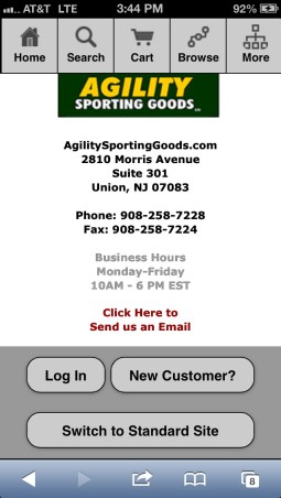 Mobile_DynamicSwitchToStandardVersion