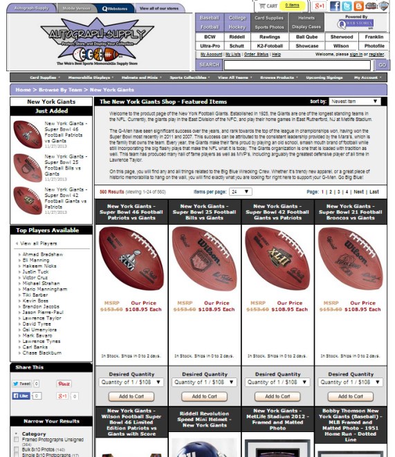 Site_Autograph-Supply.com